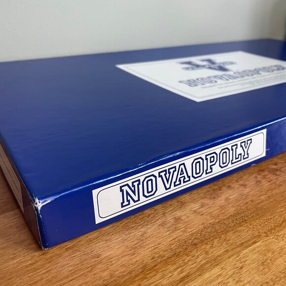 RARE Novaopoly Villa Nova College Special Edition Alumni Monopoly Board Game '91 - Picture 4 of 12